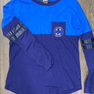 PINK blue Long Sleeve